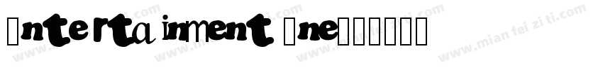 Entertainment One字体转换
